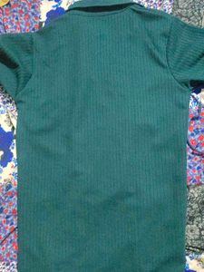 Regular Fit Polo T-Shirt with Full Sleeves
