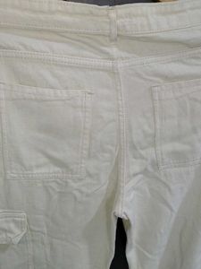 Beige Cargo Pants