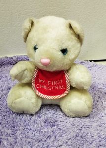Vintage 'My First Christmas' Teddy Bear