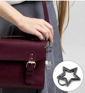 3 pcs Star Caribiner key chain