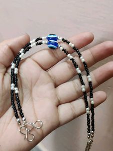Evil Eye Beaded Mask Lanyard