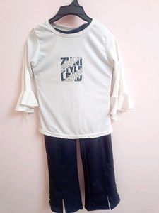 Top With Jacket &amp; Trouser Set