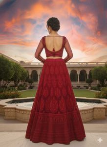 Elegant Red Lehenga Choli
