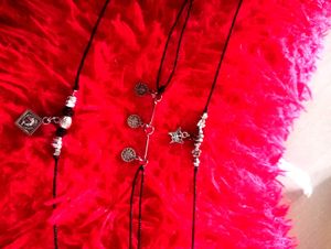 3 Combo Black Thread Anklet