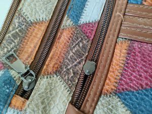 Unused Patchwork Crossbody Bag Very Light Weight