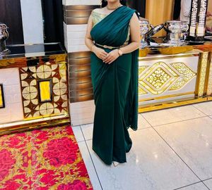 Lycra  Fabric Ready To Wear Saree