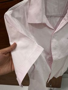 women's Pink Short Sleeve Shirt