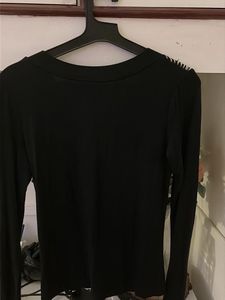 black sequin top