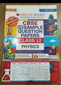 Oswaal Books CBSE Class 12 Physics, Chemistry Samp
