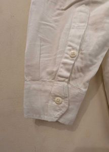 Calvin Klein White Oxford Button-Down Shirt