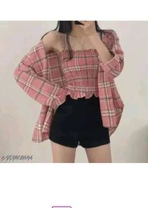 Pink Shirt Inner Top