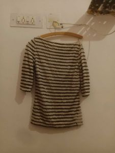 Striped Sparkle Top