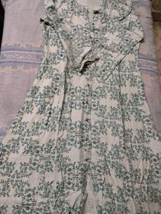 Elegant Floral Print Kurta for Women