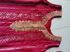 Suit -shirt+Sharara+Dupatta