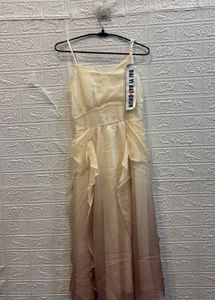 🇺🇸 USA imported Ombre Ruffle Maxi Dress