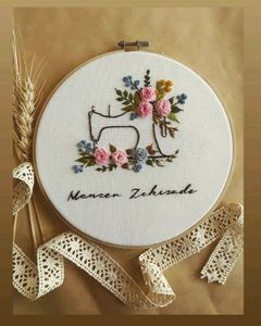 Hand Embroidered Brand Logo