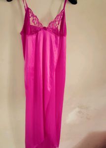 Luxurious Satin Nightgown with Robe