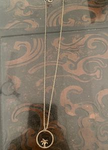 Palm Tree Pendant Necklace