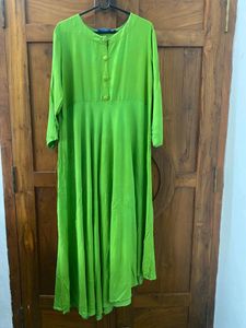 Green Anarkali Kurti (Women)