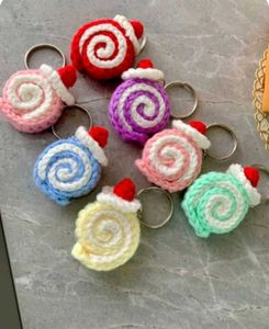 Crochet Keychain Set(5) - Cute Dessert Inspired
