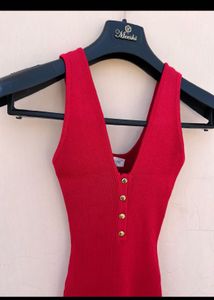 sexy red dress for woman