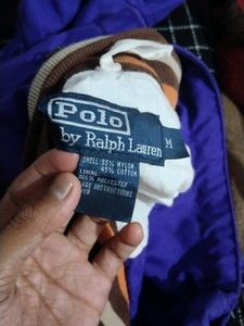 Purple polo ralph lauren jacket