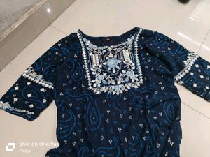 Blue Kurta
