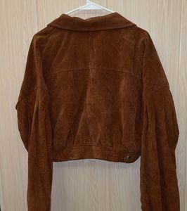 Vintage Cropped Corduroy Jacket