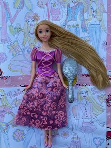 Rapunzel Barbie Doll with Long Hair and Brush