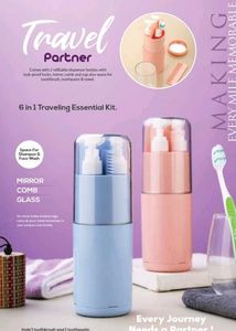 6 in 1 travelling kit