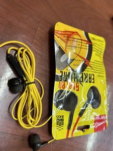 Yellow Latets Earphones