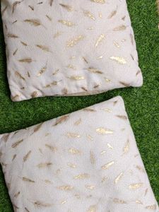 Feather Print Decorative Pillows (Set of 2)