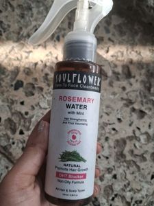 Soulflower Rosemary Water Spray