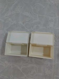 Set of 2 Vintage Multi purpose Storage Boxes