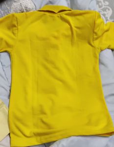 Yellow Polo T-Shirt
