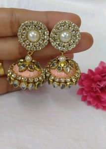 Silk Thread Jhumka 🥰
