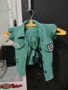 Cute Green Co-ord Set for Girls
