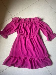 Pink dress