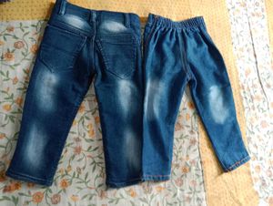 Kids Denim Jeans (2 Pairs) no return
