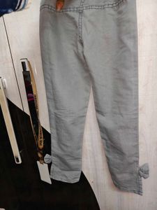 2 colour pant blue and grey