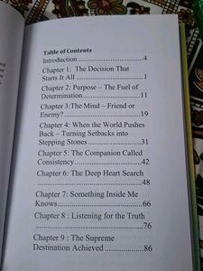 Determination Determines Destination Book