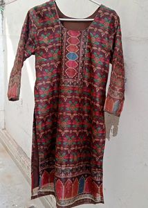Kalamkari Kurta Duppata Set