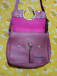 Chic Pink Ted Baker London Sling Bag