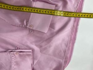 Zara Pink Satin Ruched Wrap Dress