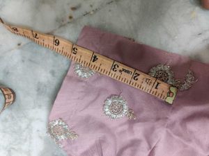 Levender Colour Net Lehenga Only One Time Use