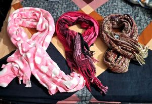 Set of 3 Cozy Scarves