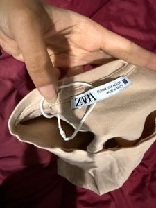 zara crop top