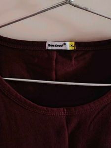 Maroon 'I'll Be There For You' T-Shirt