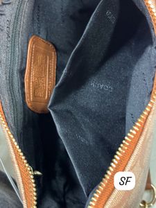 Coach Monogram Shoulder Bag