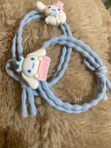 Cute Cinnamoroll Hair Ties (Set of 2)